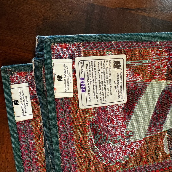 Tapestry Lighthouse Table Runner Sailboats and 6 Placemats Nautical Maritime - Picture 5 of 7